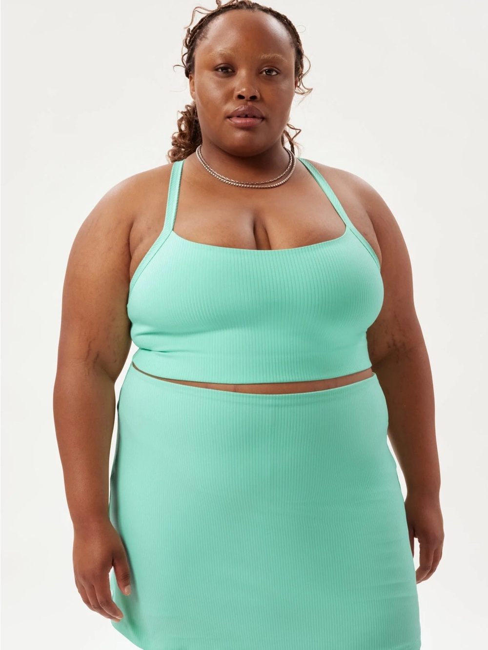 Girlfriend Collective Bea Banded Dress - Picture 2 of 2